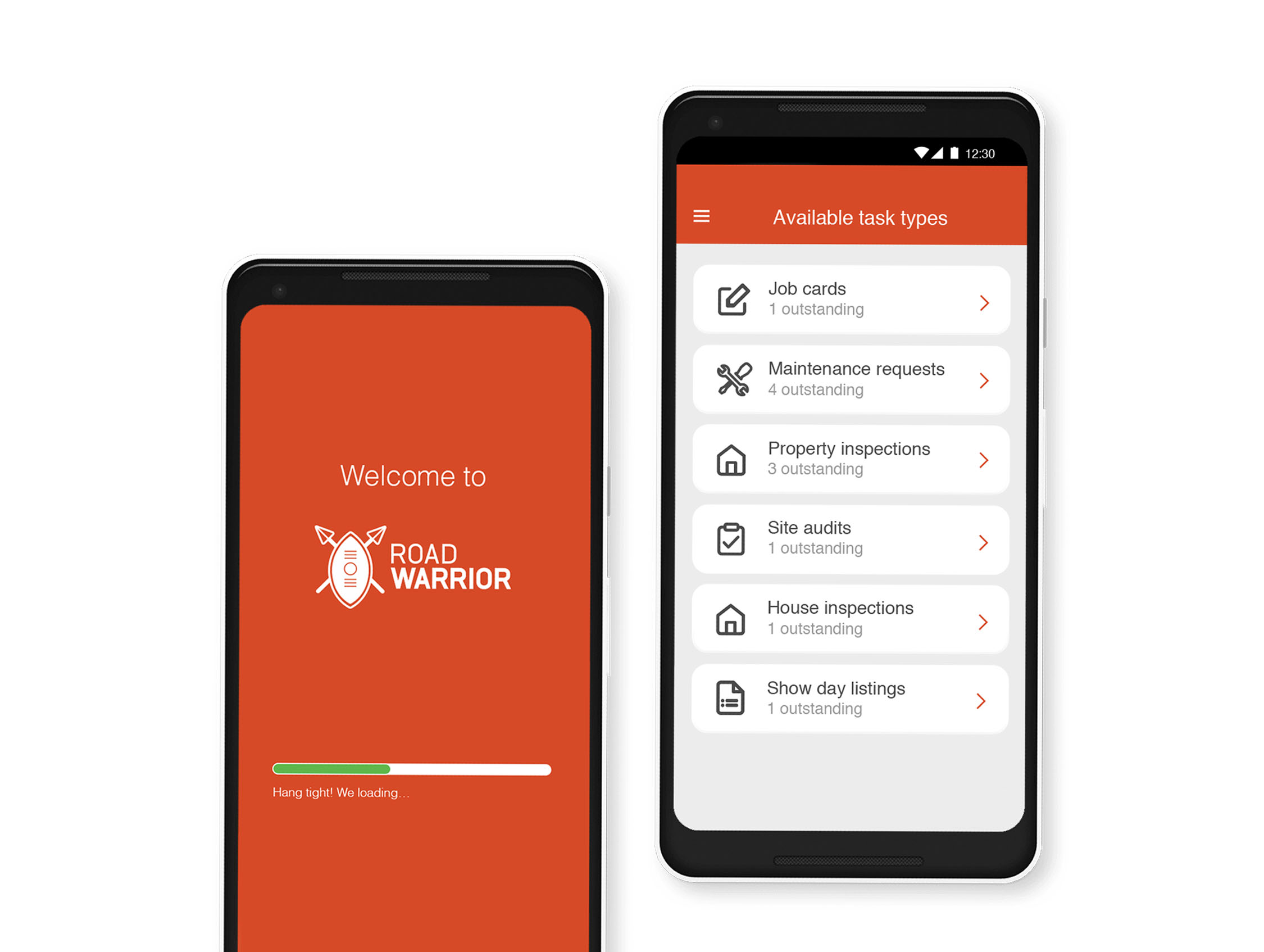 Road Warrior mobile app